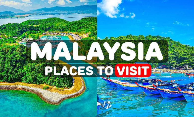 The three most beautiful places in Malaysia 2024?